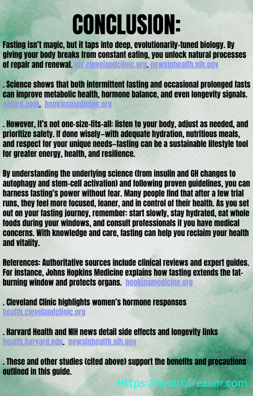 The Complete Guide to Fasting