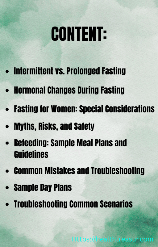 The Complete Guide to Fasting