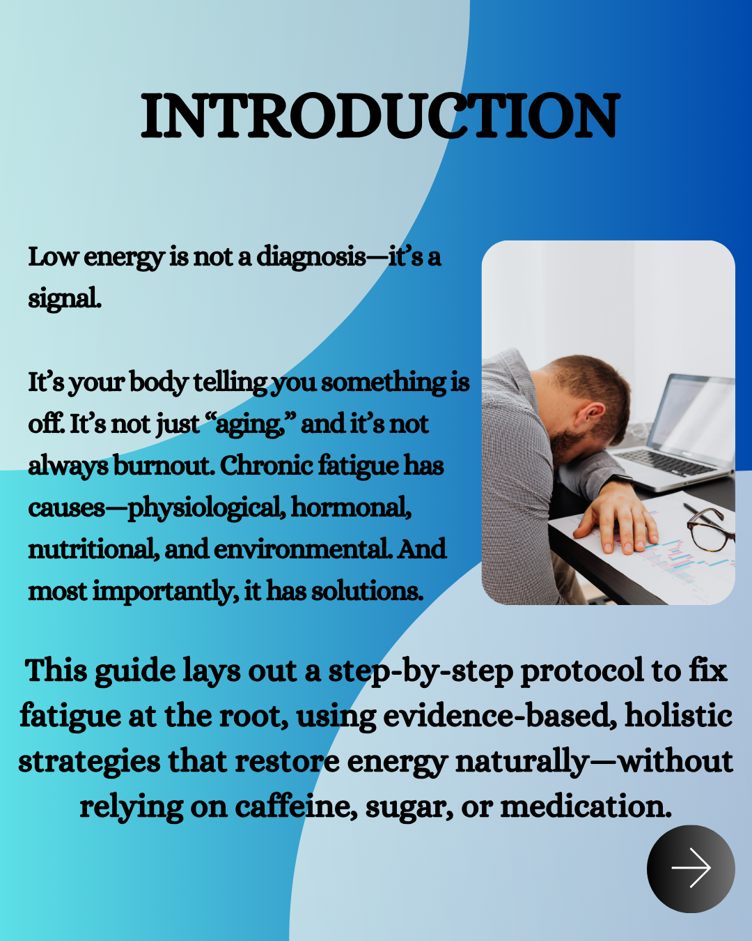 Fixing low energy naturally.healthtreasure